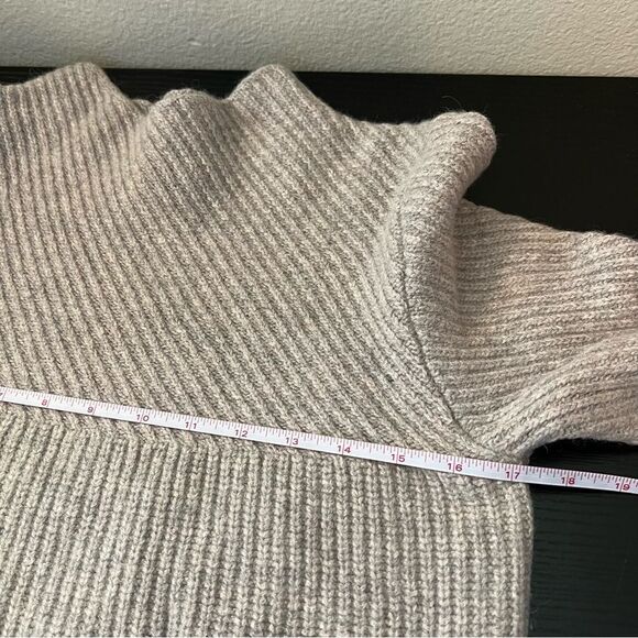 Roots Wool Alpaca Cashmere Blend Knit Sweater Gray Women’s Small - Picture 10 of 11